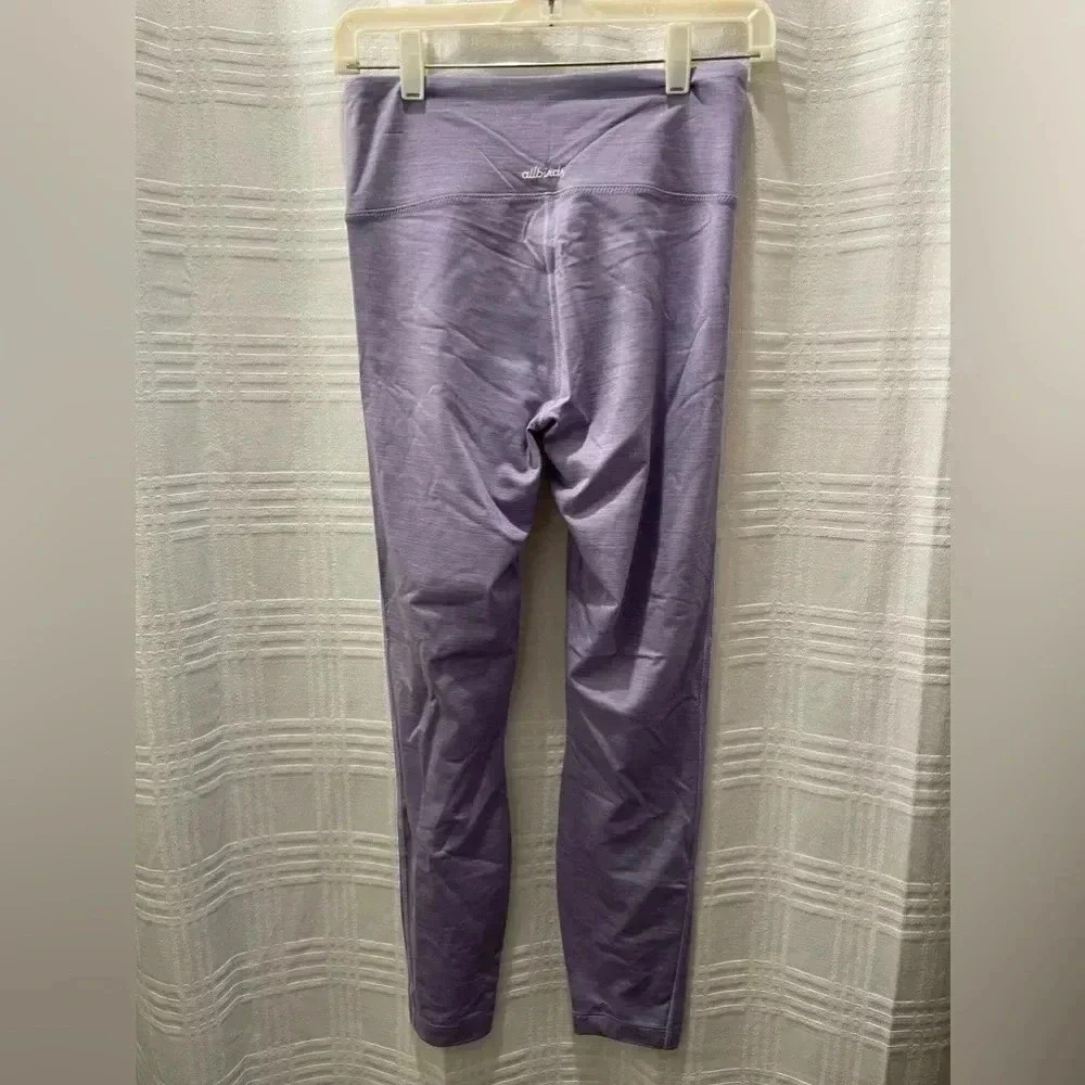 NWT Allbirds natural flow legging purple hush merino wool - Picture 2 of 10